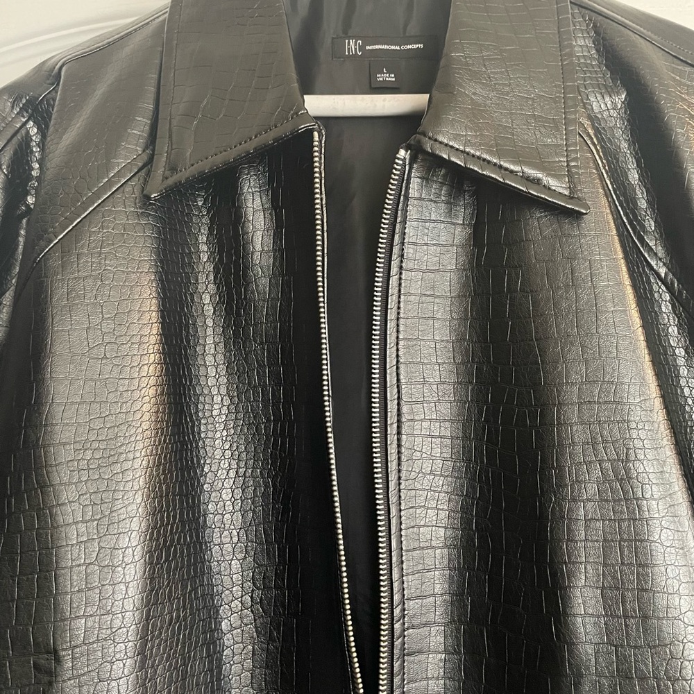 INC Cricket Embossed Men’s Jacket